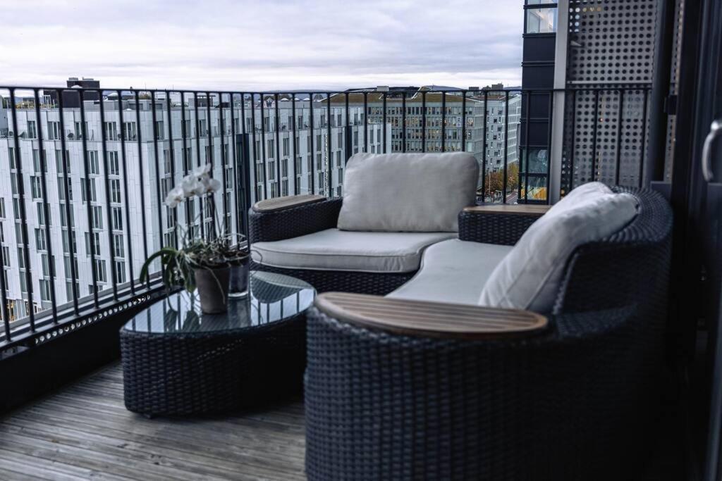 Modern 3Bed Room Sea View Apartment @ Oslo Barcode Ngoại thất bức ảnh